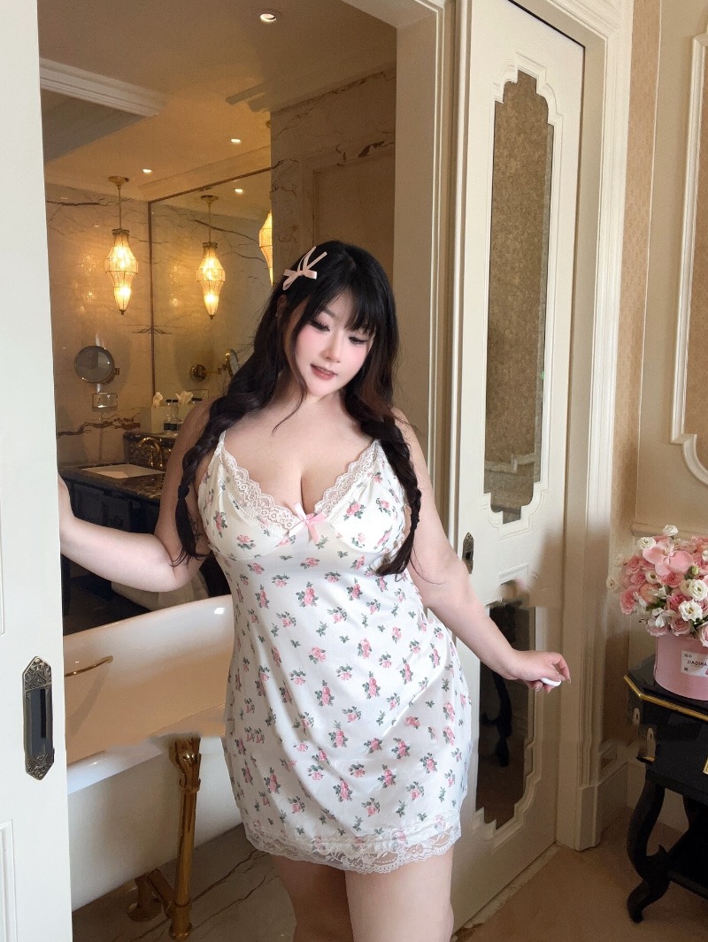 Babydoll Chemise Night - Pakaian dalam wanita ukuran besar seksi