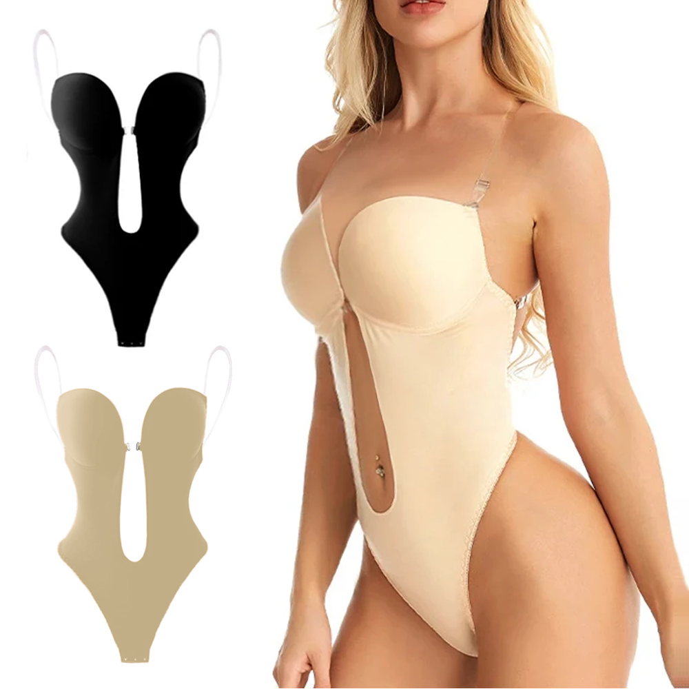 Shapewear Bodysuit Firm - Bra Pembentuk Tubuh Wanita Tanpa Tali