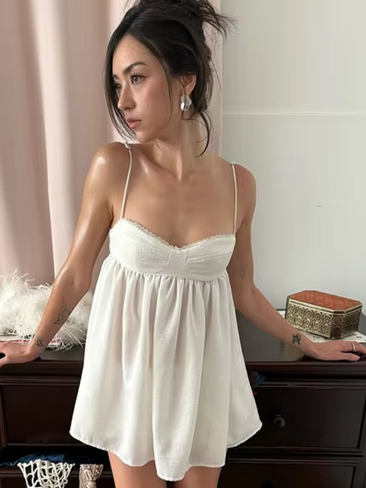 Cami Top Lace - Nibber Set 2 Potong Klasik Wanita,