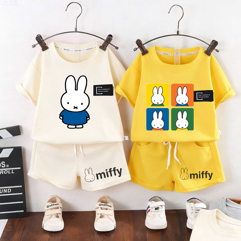 Boyshort Underwear - Kaos Lengan Pendek Anak Kelinci Miffy