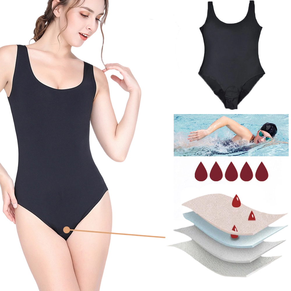 Period Panty Absorbent - Baju Renang Menstruasi Wanita 4 Lapis