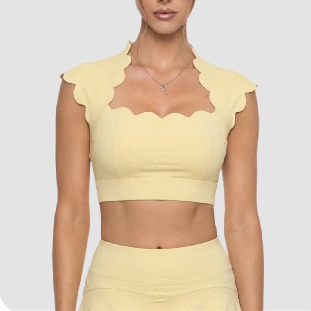 Sports Bra High Impact - Pad Wavy Rompi Olahraga Wanita Bra