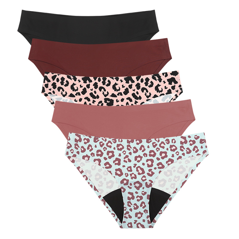 Period Panty Absorbent - Celana Dalam Wanita Motif Leopard Gaya