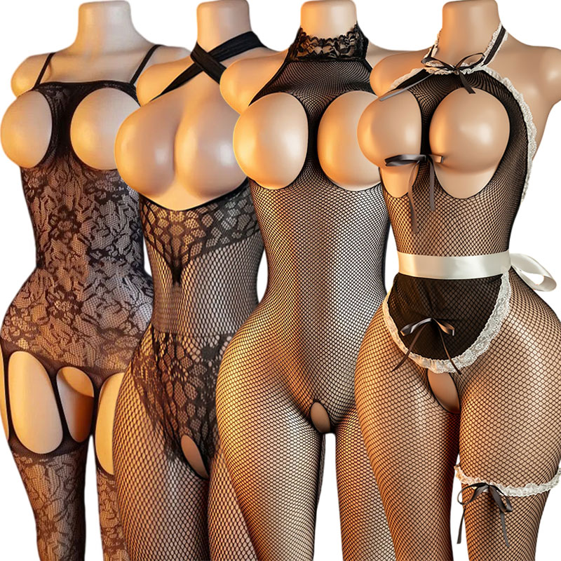 Bodystocking Fishnet - Mainan Dewasa Dirty Toys Full-Body Restraint,