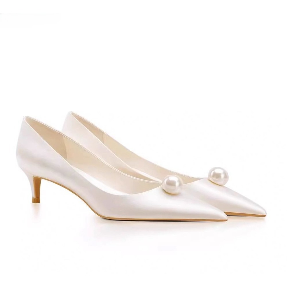 Sepatu Pengantin Wanita Satin  - Slip Dress Satin ulasan dan harga