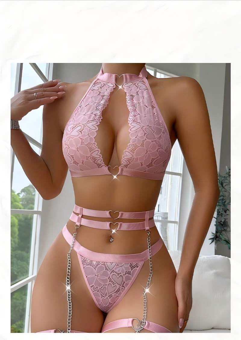 Set Lingerie Seksi Push Up den - Push Up Bra Padded ulasan dan harga