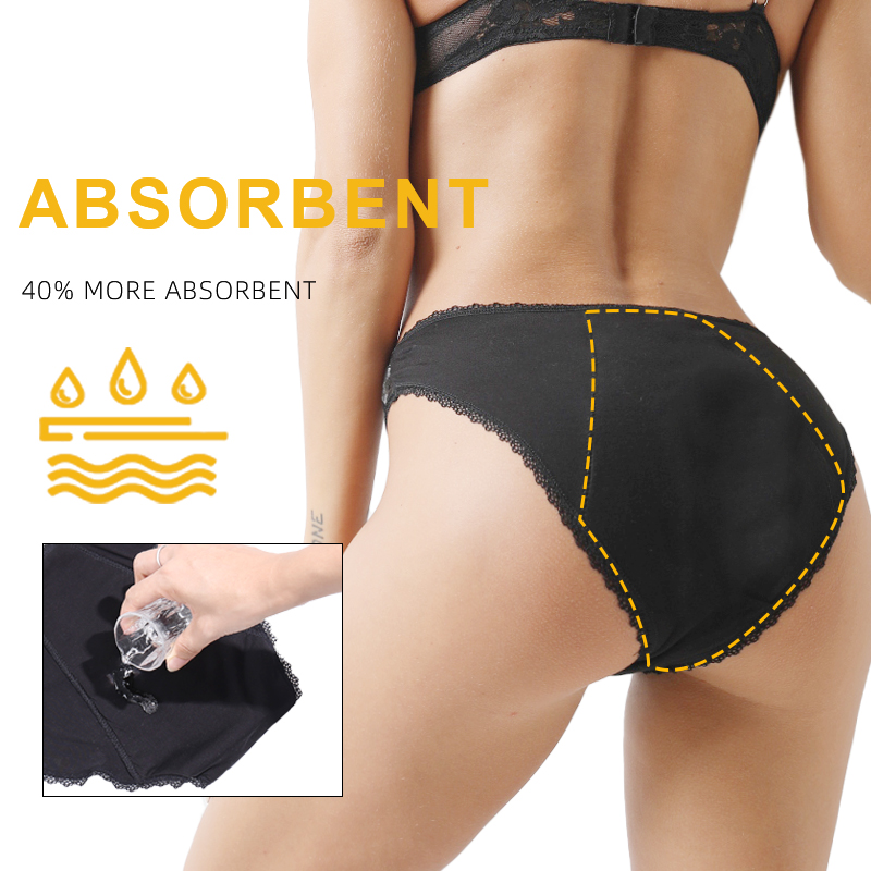 Celana Dalam Menstruasi Wanita - Period Panty Absorbent ulasan dan harga