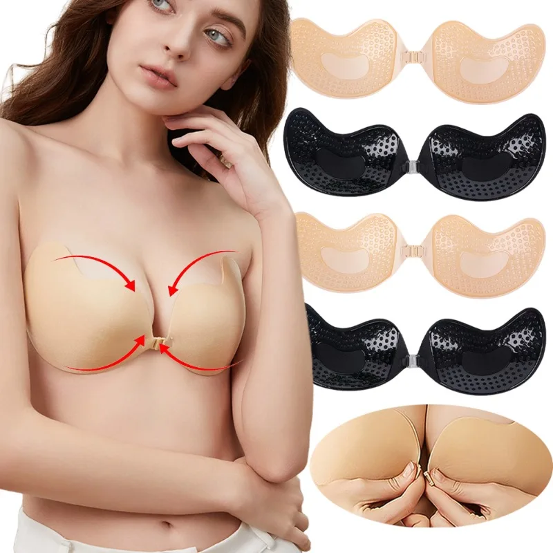 1/2 buah Bra Push Up tidak ter - Strapless Bra Backless ulasan dan harga