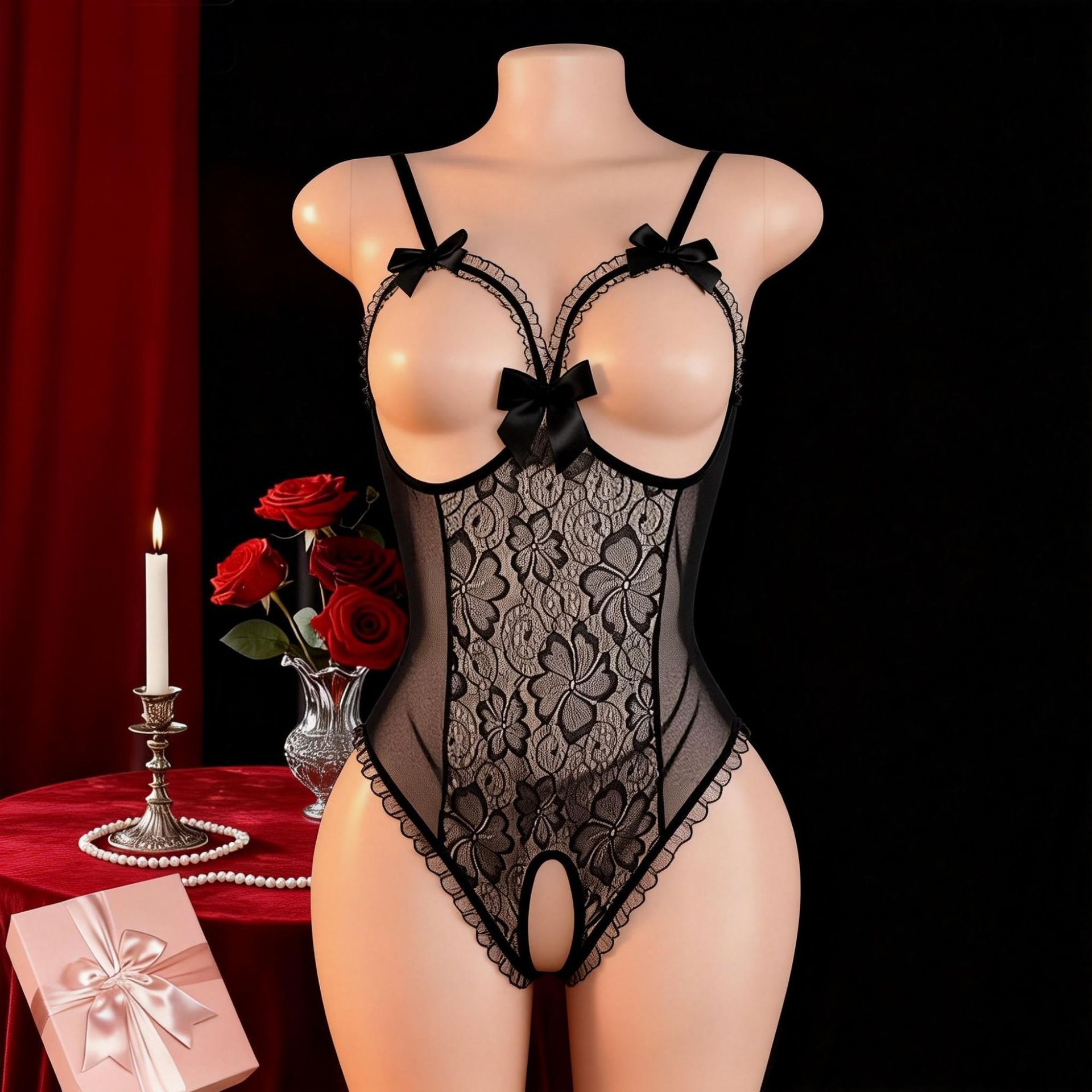 Pakaian Dalam Wanita Seksi, Br - Babydoll Chemise Night ulasan dan harga