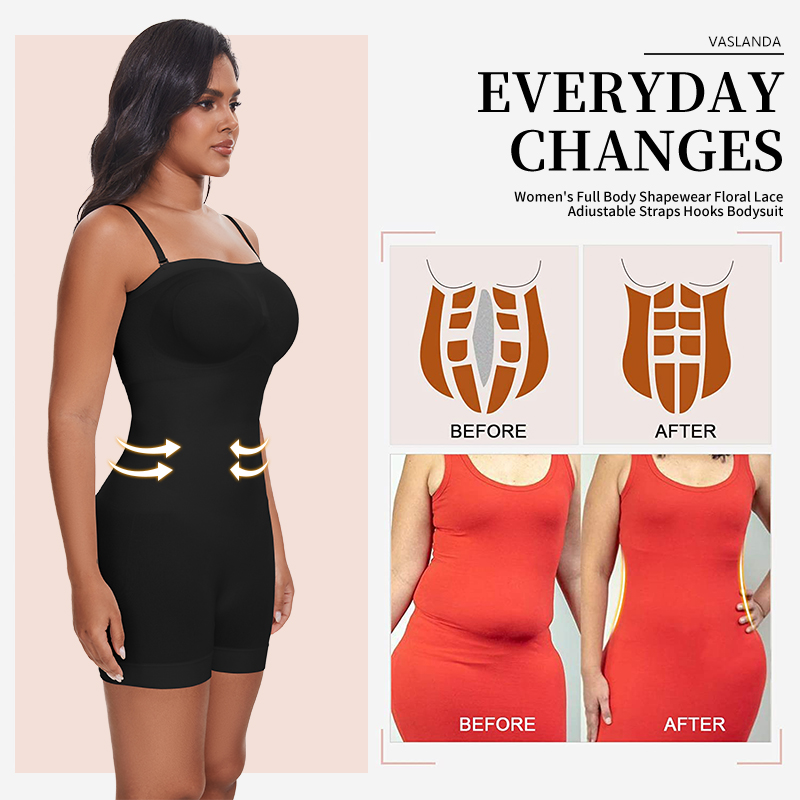 Bodysuit tanpa tali untuk wani - Shapewear Bodysuit Firm ulasan dan harga