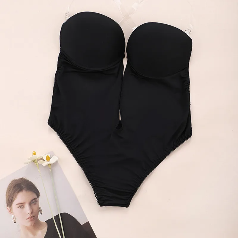 Bra Pembentuk Tubuh Wanita Tan - Shapewear Bodysuit Firm ulasan dan harga