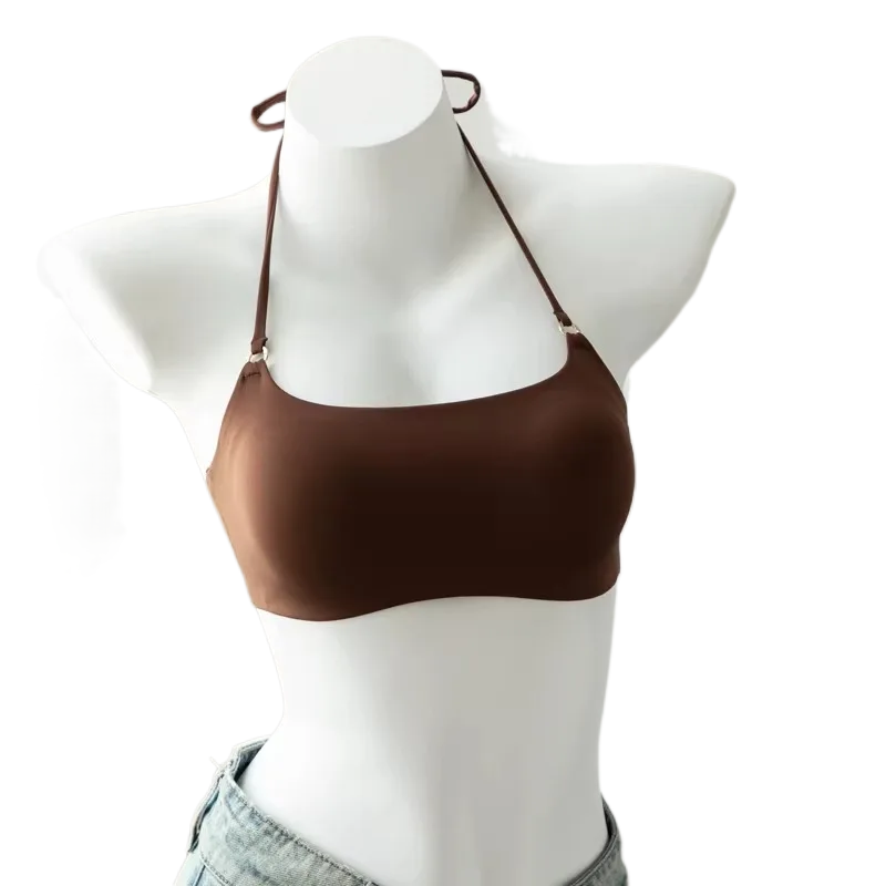 Bralette Wanita Model Halter K - Bralette Wireless Soft ulasan dan harga
