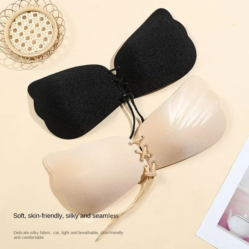 Bra Tempel Tanpa Tali Silikon  - Silicone Bra Adhesive ulasan dan harga