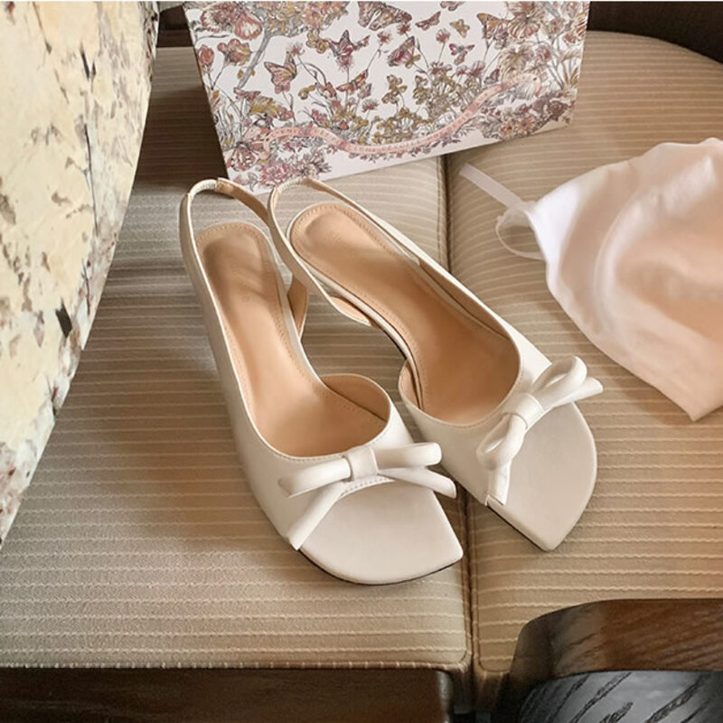 Sandal hak rendah satin elegan - Slip Dress Satin ulasan dan harga