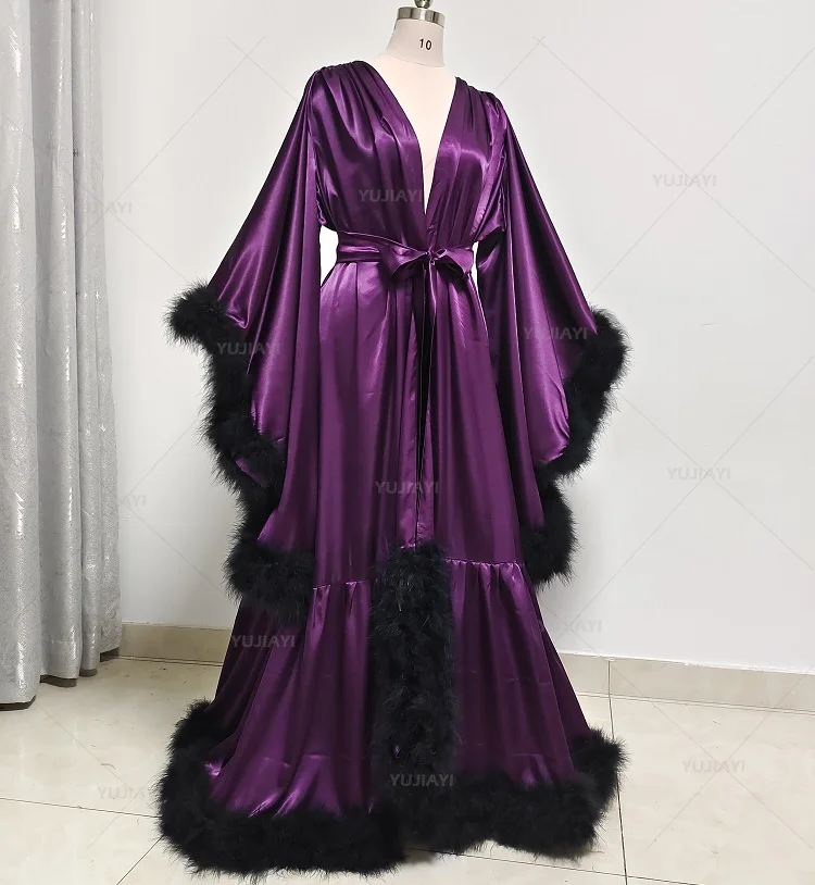 Jubah mandi kustom untuk wanit - Robe Silk Women ulasan dan harga