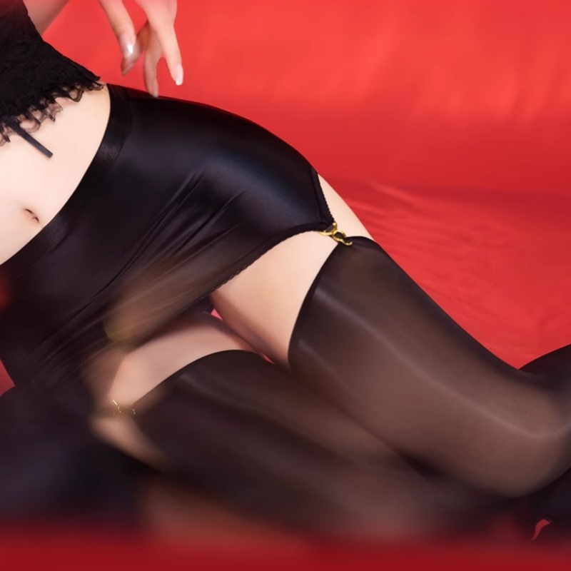 Set Lingerie seksi stoking Tin - Garter Belt Set ulasan dan harga