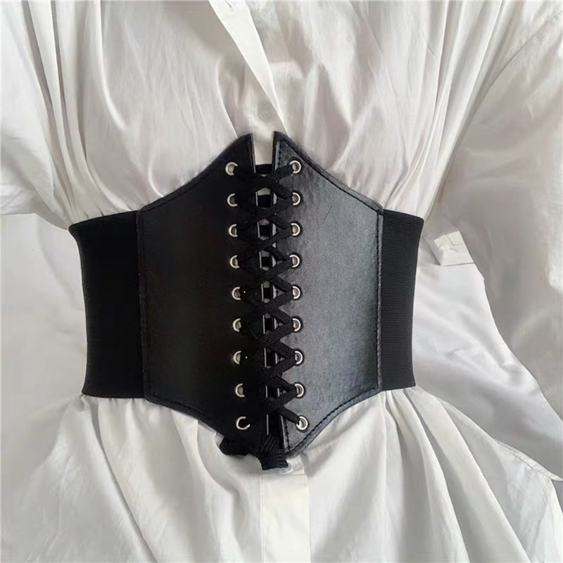 Korset kulit sintetis untuk wa - Corset Waist Cinch ulasan dan harga