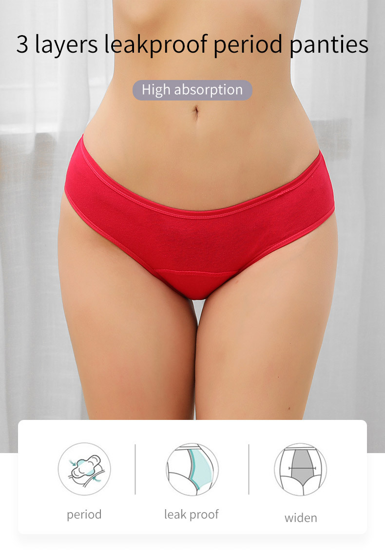 Celana Dalam Menstruasi Seamle - Period Panty Absorbent ulasan dan harga