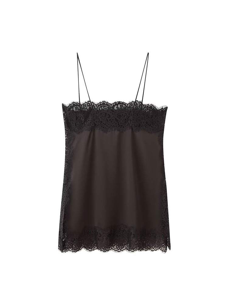 TFAFXY Setelan Kasual Vintage  - Cami Top Lace ulasan dan harga