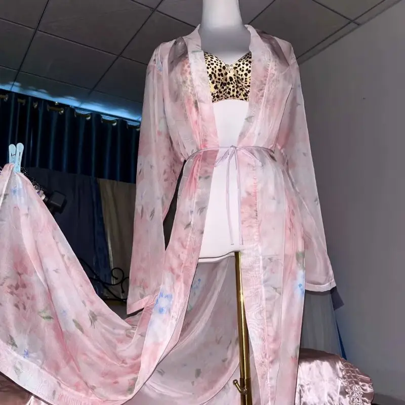 Set Baju Tidur Suspender Tembu - Robe Silk Women ulasan dan harga