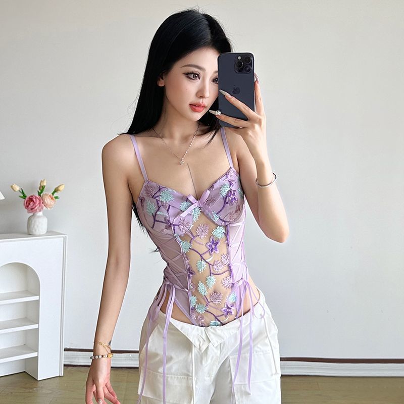 Busana Musim Panas 2026 Jumpsu - Cami Top Lace ulasan dan harga