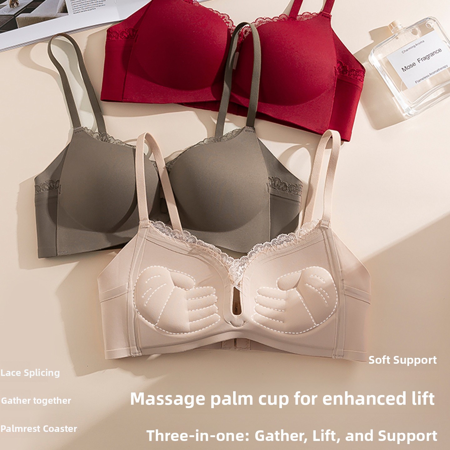 Set Bra Tanpa Kawat KUCLUT Lac - Seamless Underwear Women ulasan dan harga