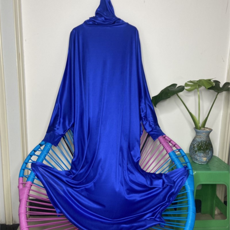 Gaun Maxi Berkerudung Bahan Si - Robe Silk Women ulasan dan harga