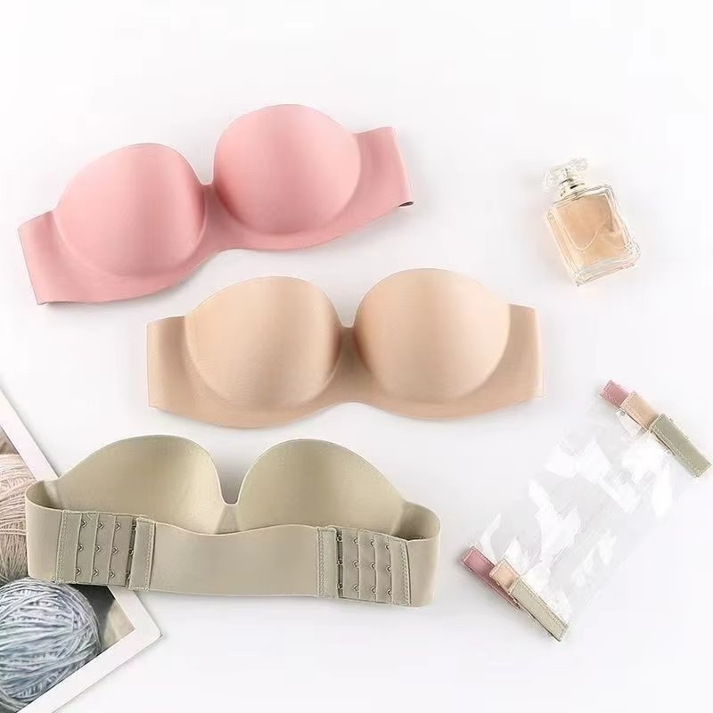 Bralette Wanita Seksi Tanpa Ta - Strapless Bra Backless ulasan dan harga