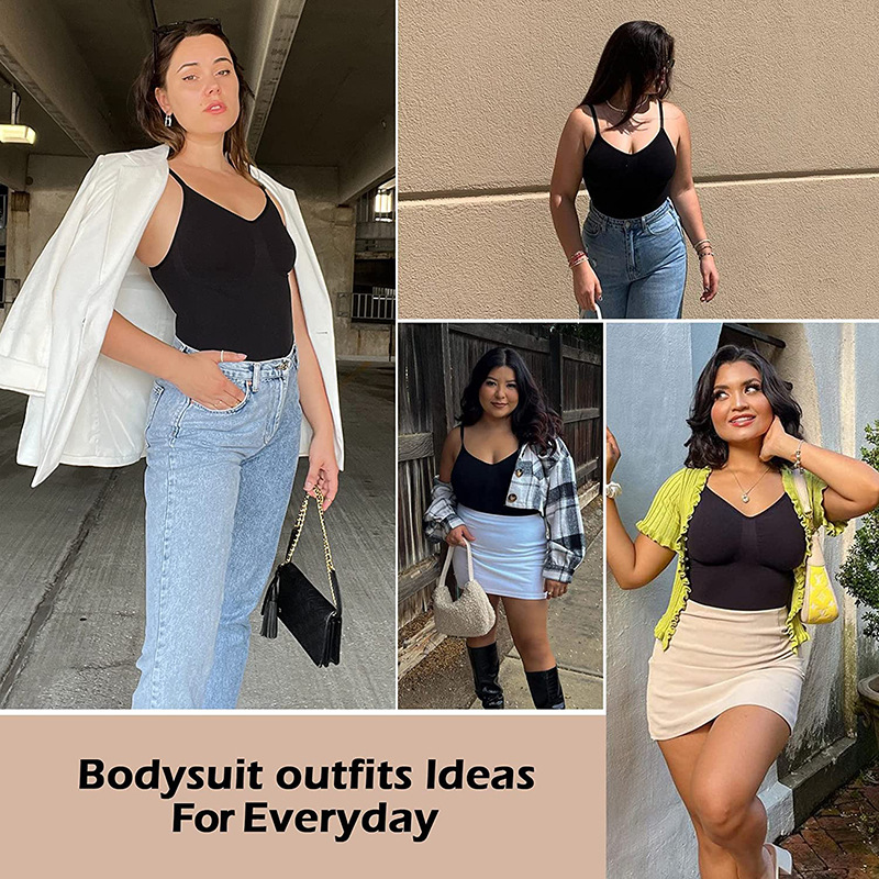 XS 3XL setelan tubuh tanpa kel - Shapewear Bodysuit Firm ulasan dan harga