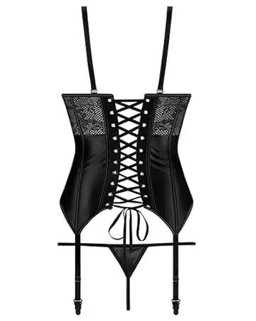 Set Lingerie Renda Seksi Wanit - Lace Teddy Lingerie ulasan dan harga