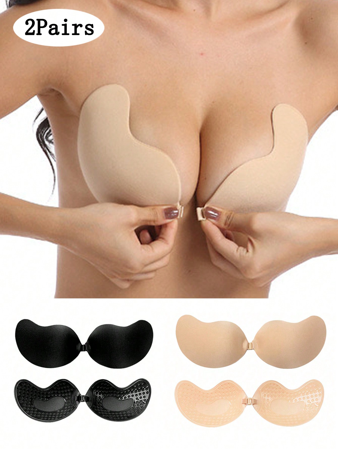 2 Paket Bantalan Push-Up Tanpa - Push Up Bra Padded ulasan dan harga